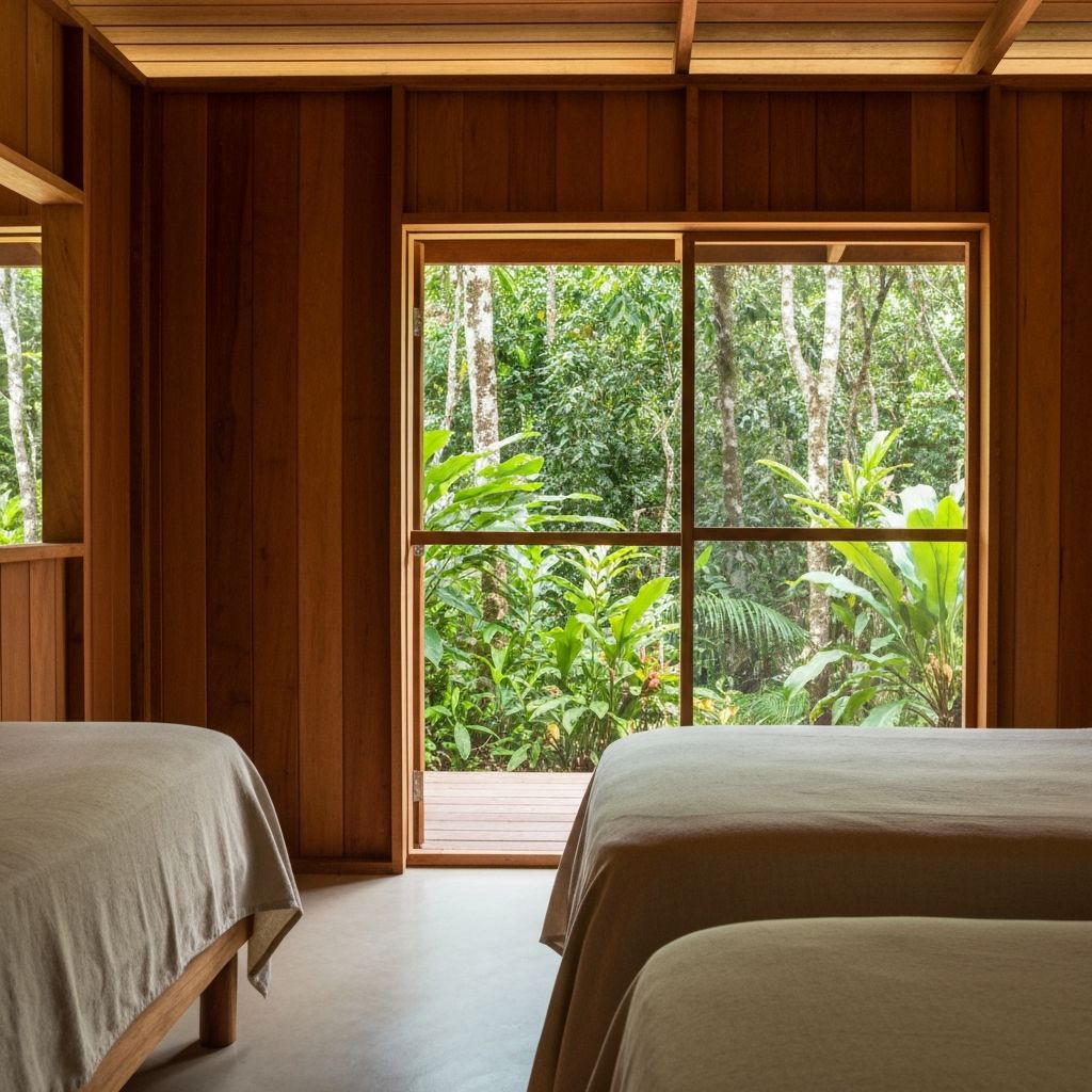 Shared double room at Paz Corcovado
